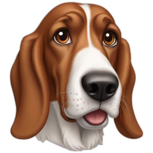 Jonathan Toews as a basset hound emoji