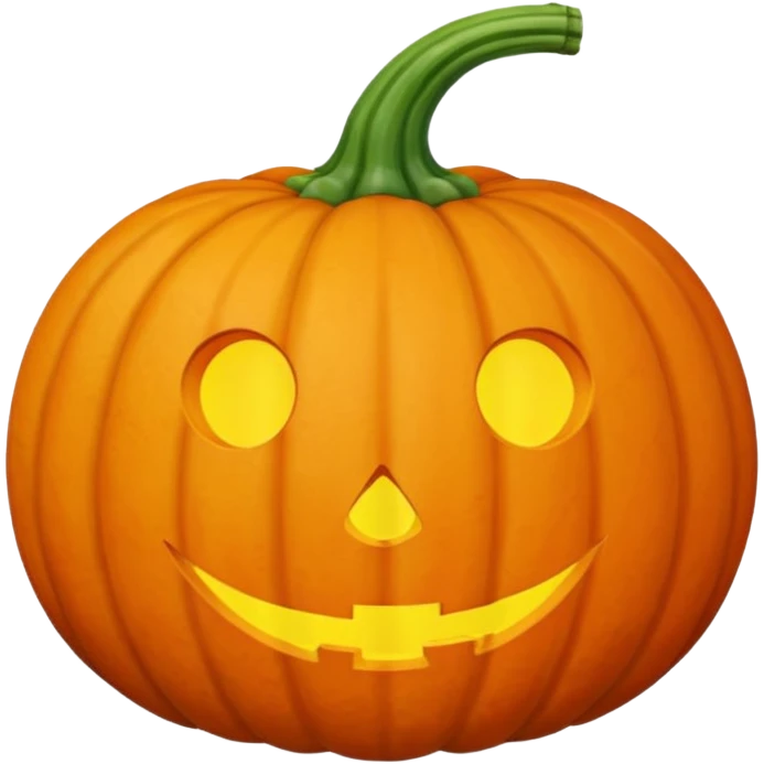 pumpkin not carved emoji