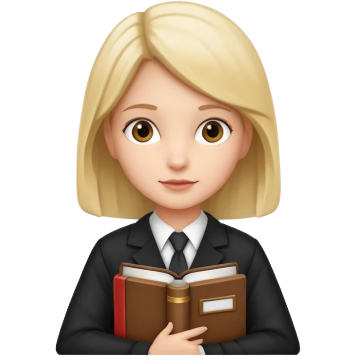 Cat lawyer girl  emoji