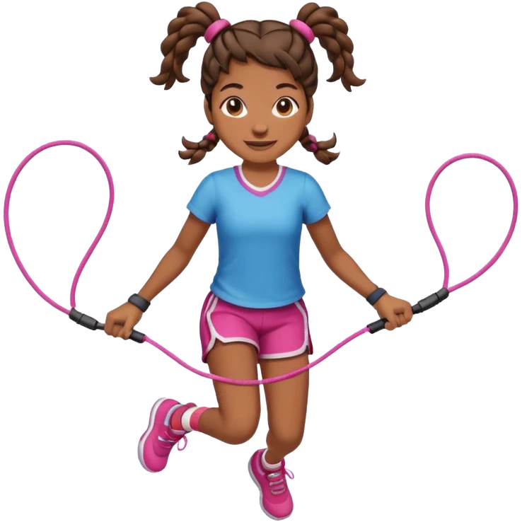 Jump rope emoji
