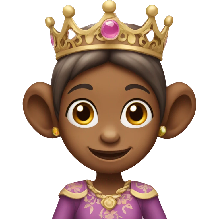 Monkey princess  emoji