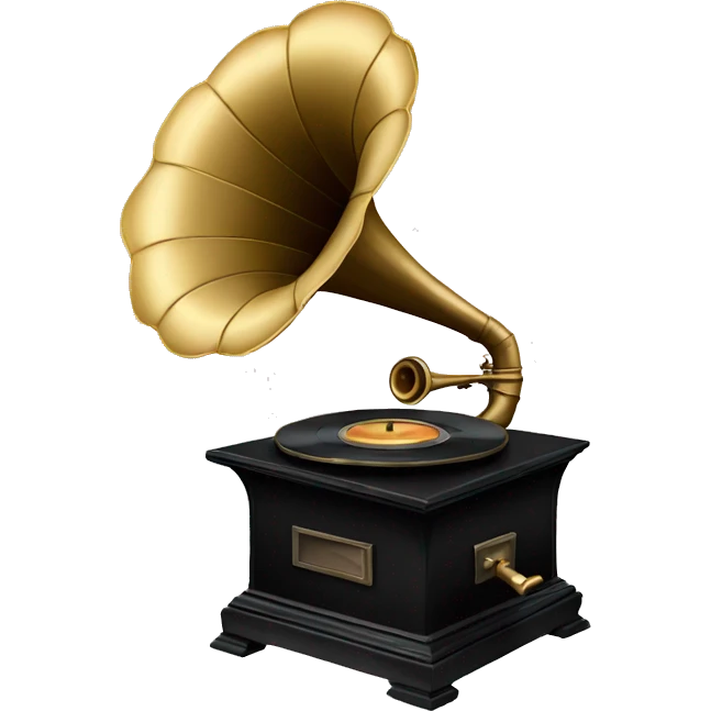 gramophone emoji