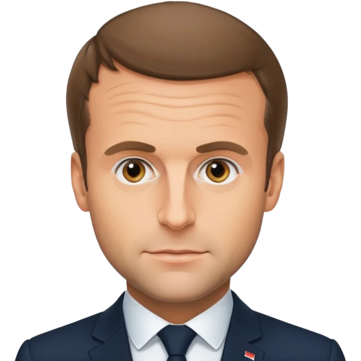 fait Emanuel macron emoji