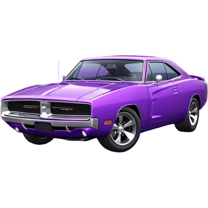 Dodge Charger Purple emoji