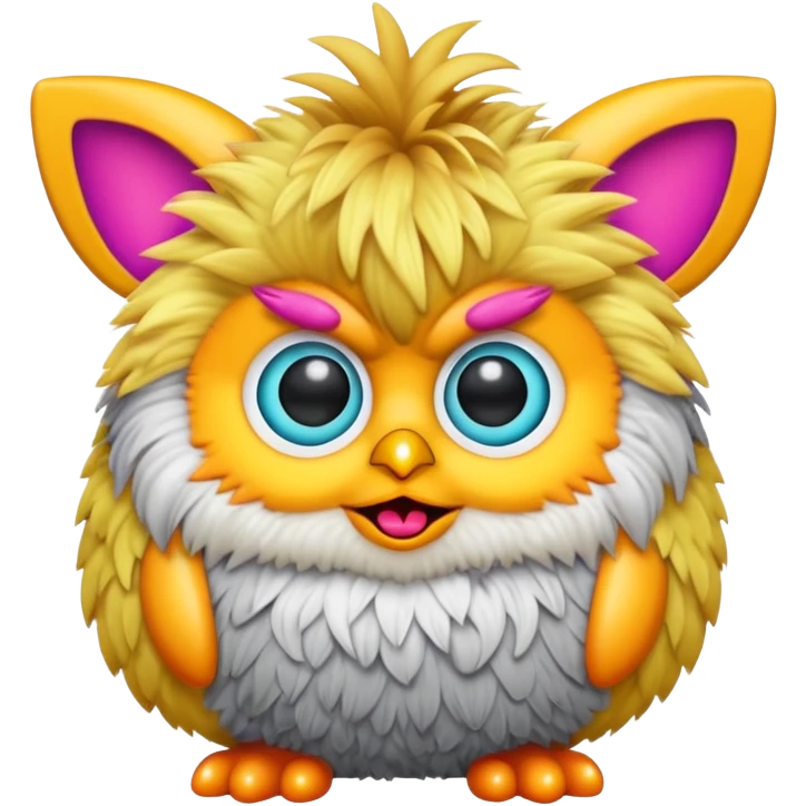 Furby 1998 emoji emoji