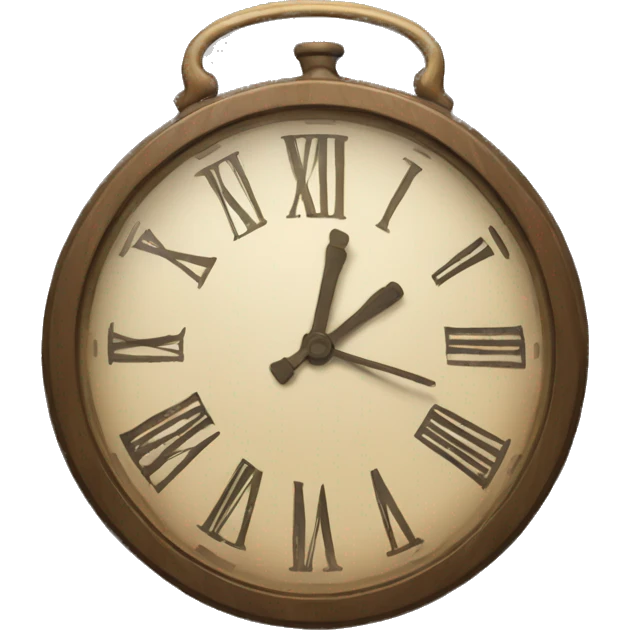 Horloge emoji