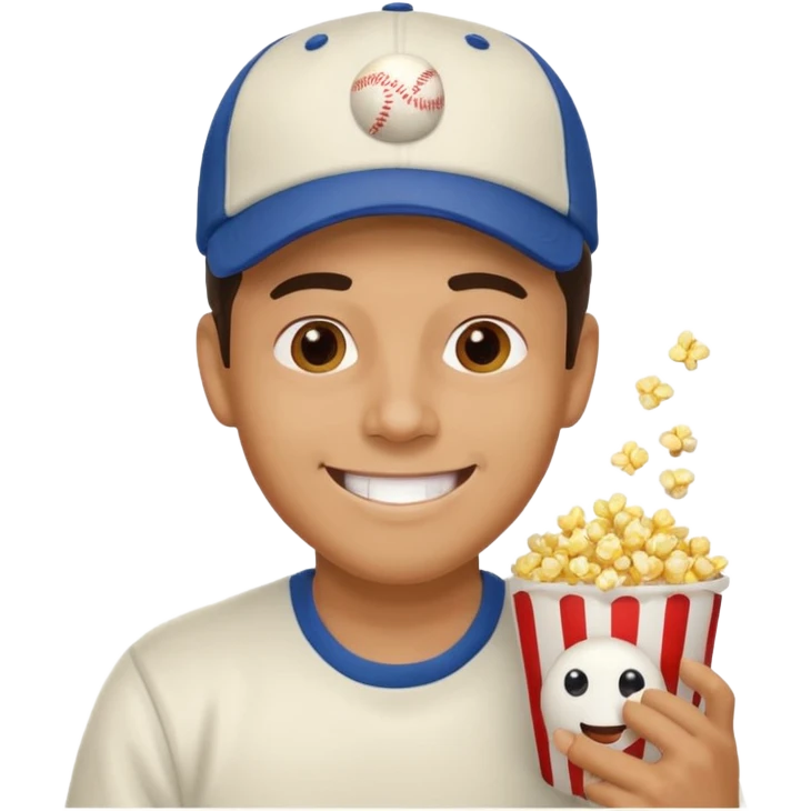 
a man enjoying a movie emoji