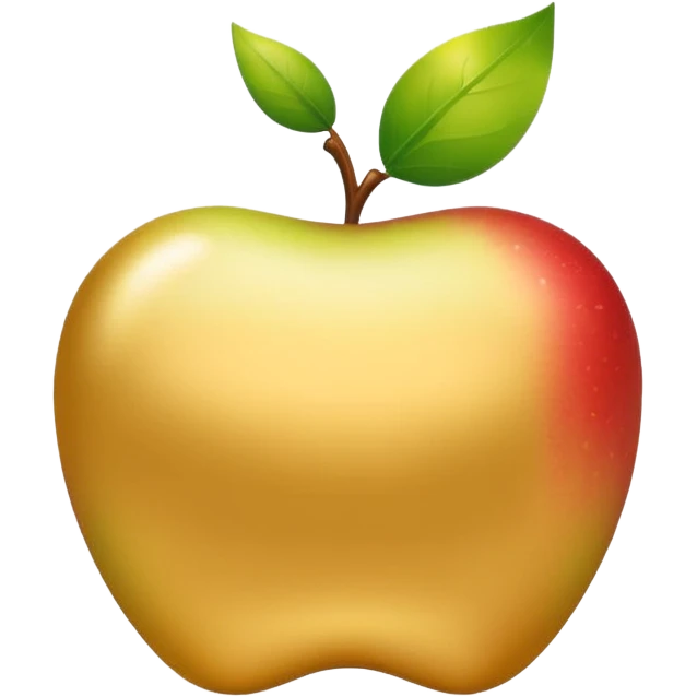 Create an Apple-style emoji that represents a stock/share, combining a clean upward-trending chart, a minimal financial symbol, and a confident growth vibe, using simple shapes, smooth gradients, and the polished Apple emoji aesthetic. emoji