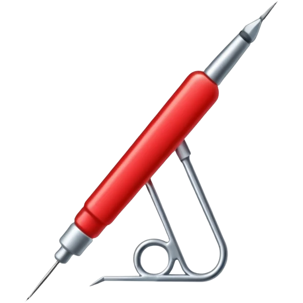 sewing needle with thread emoji