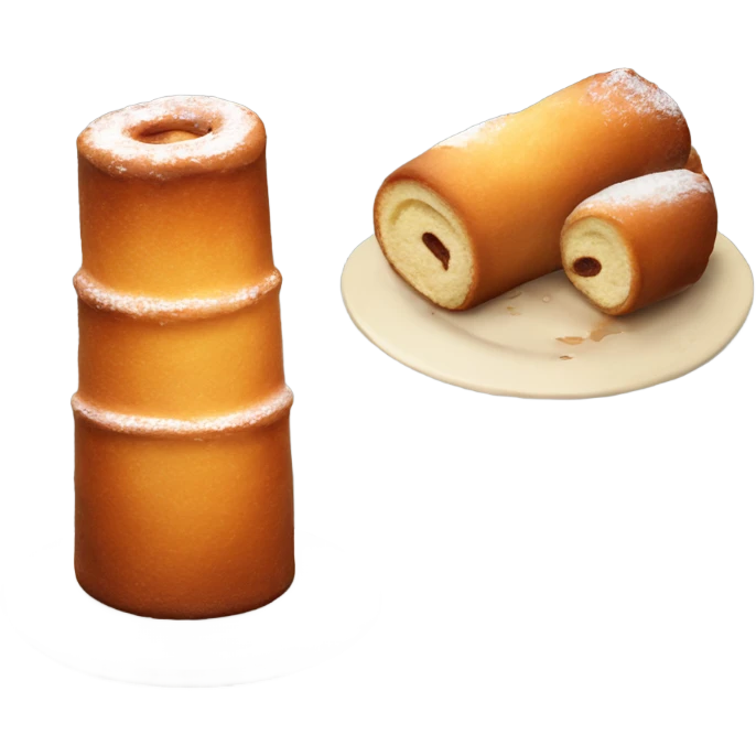 Chimney cake / hungarian one emoji