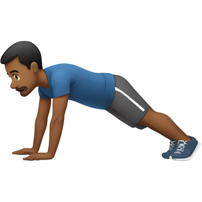 Push ups  emoji