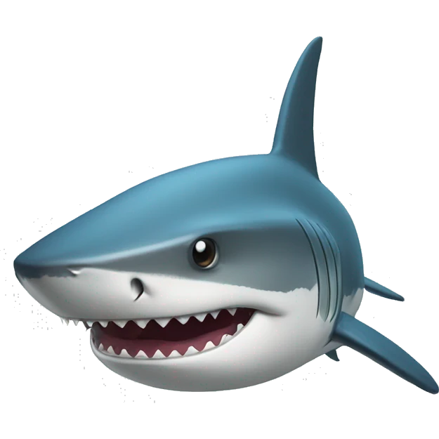 Requin hello  emoji