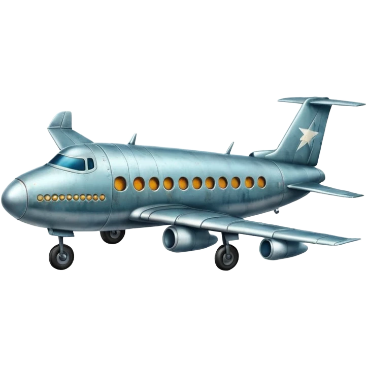 Airplane talking emoji