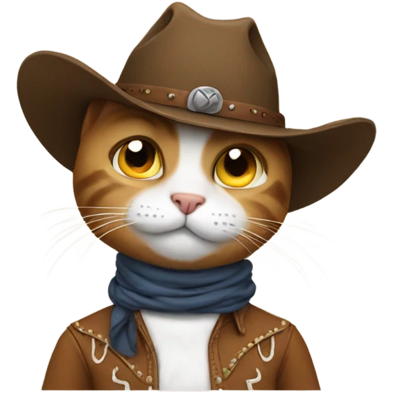 Cat cowboy  emoji