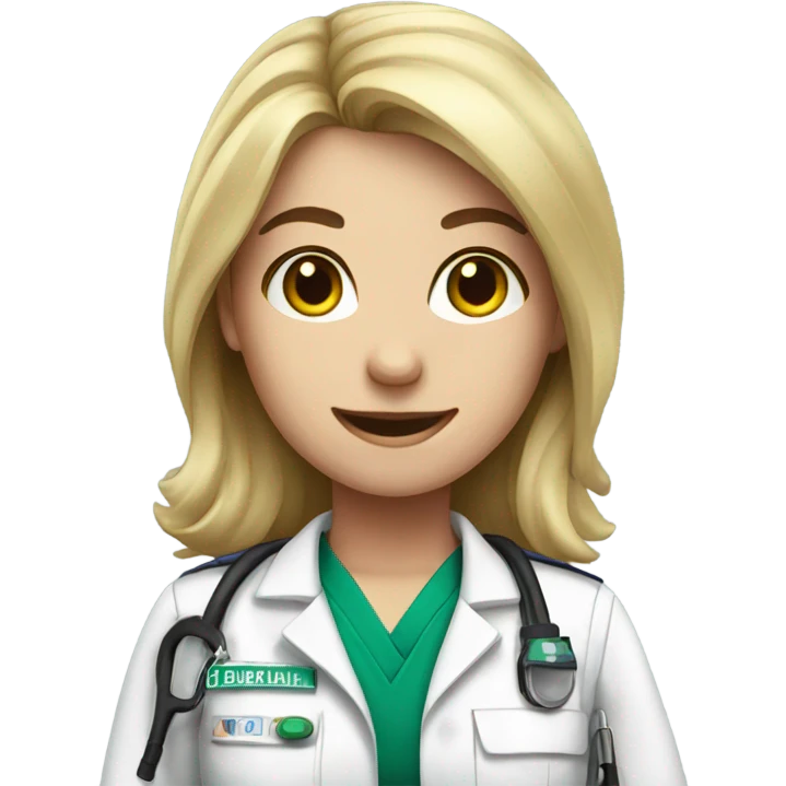 Girl paramedic emoji
