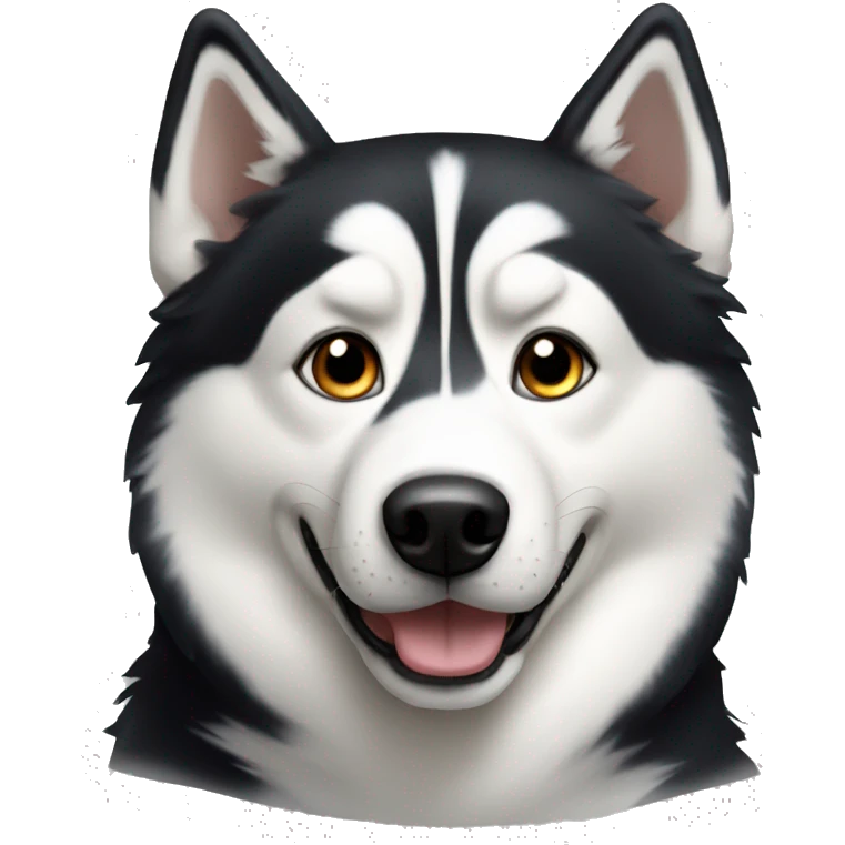 Dog husky  emoji