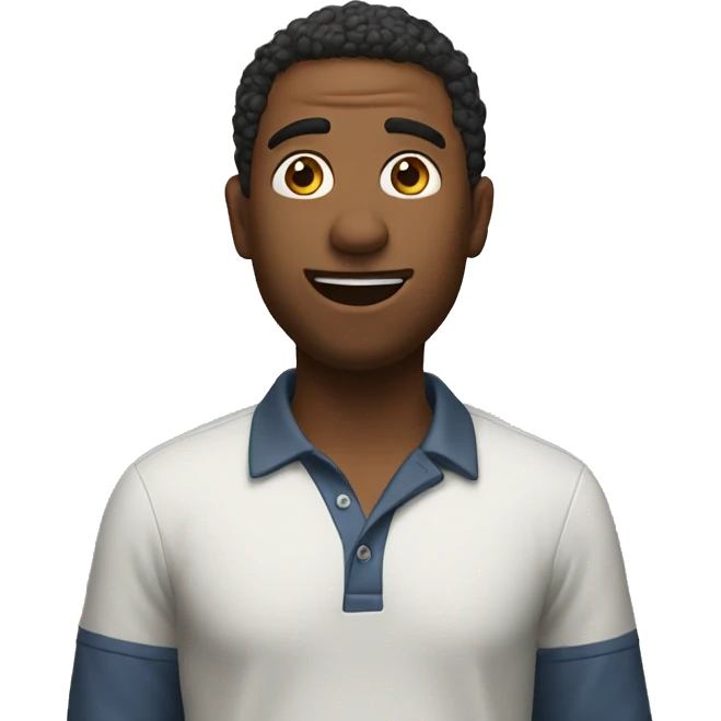 Asking a question emoji