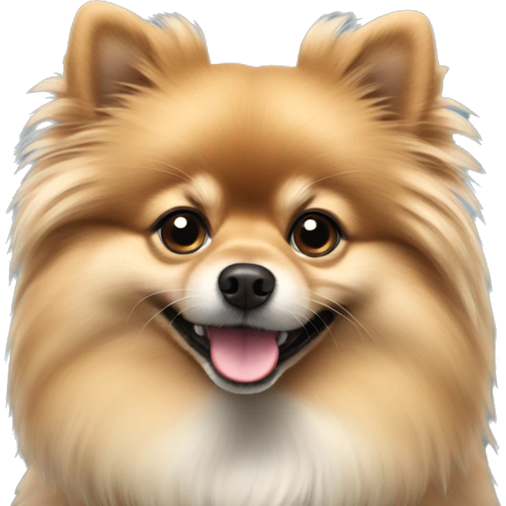 Dapple Pomeranian  emoji