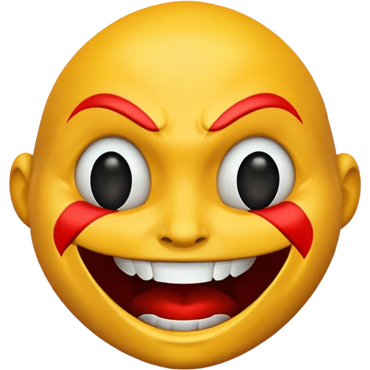 Evil laugh emoji