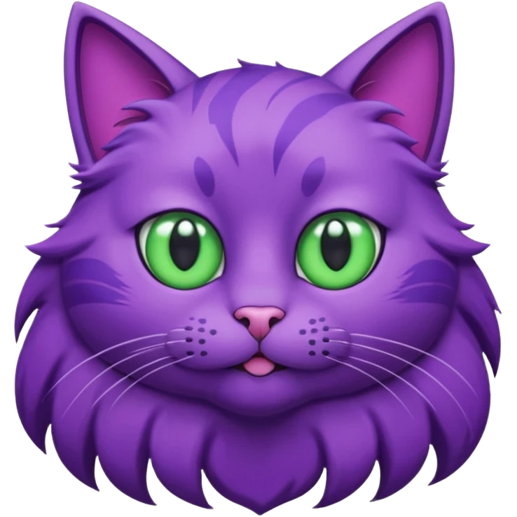 el gato gigante morado de poppy 3 emoji