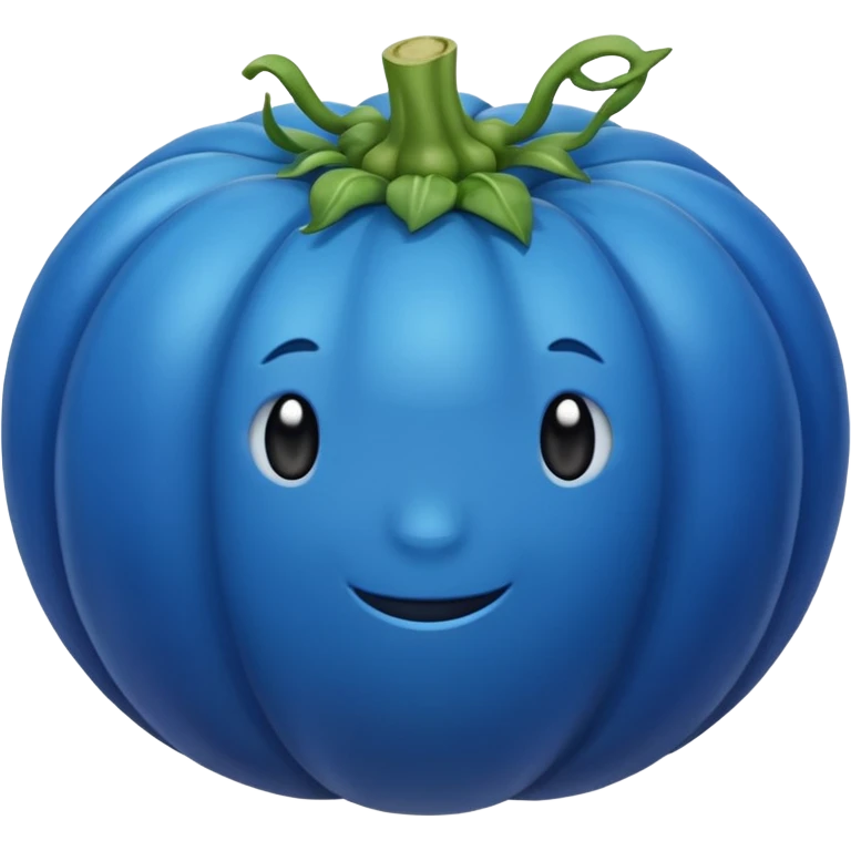 blue vegatable emoji