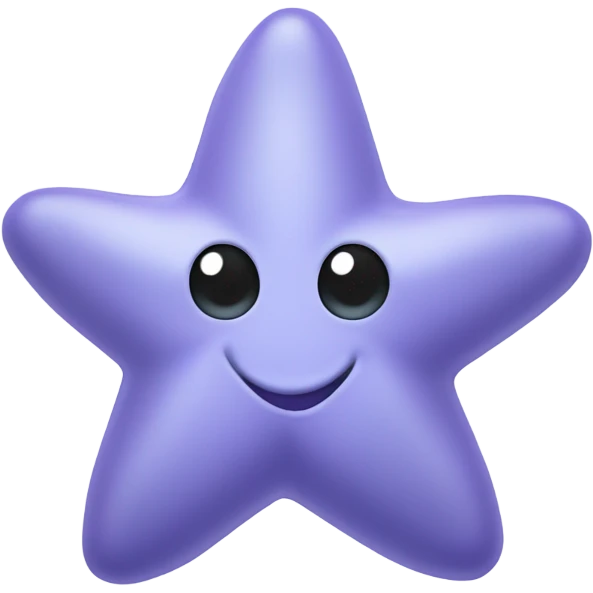 periwinkle star  emoji