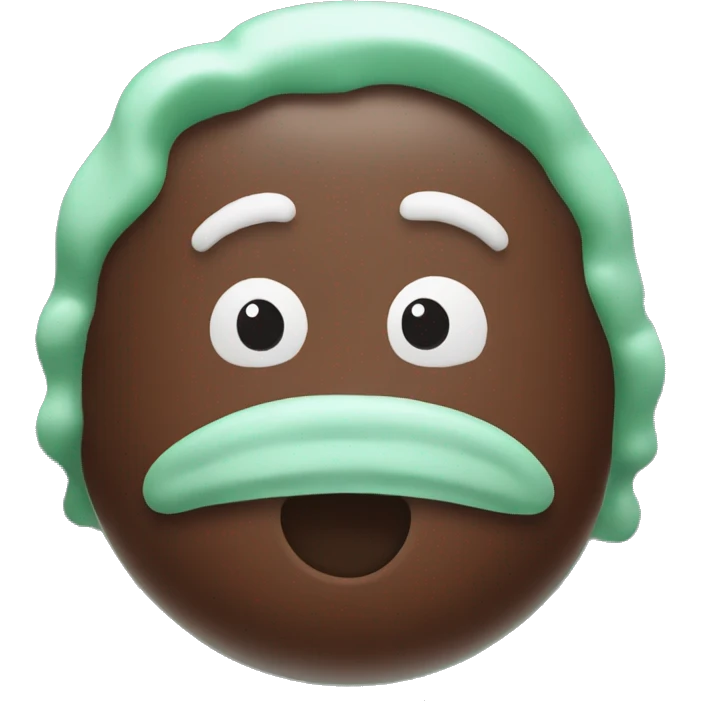 Aero Mint chocolate emoji