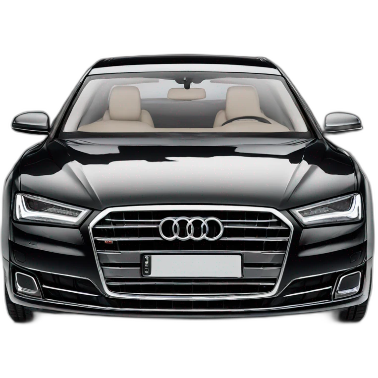 AUDI A8 55TFISI black emoji