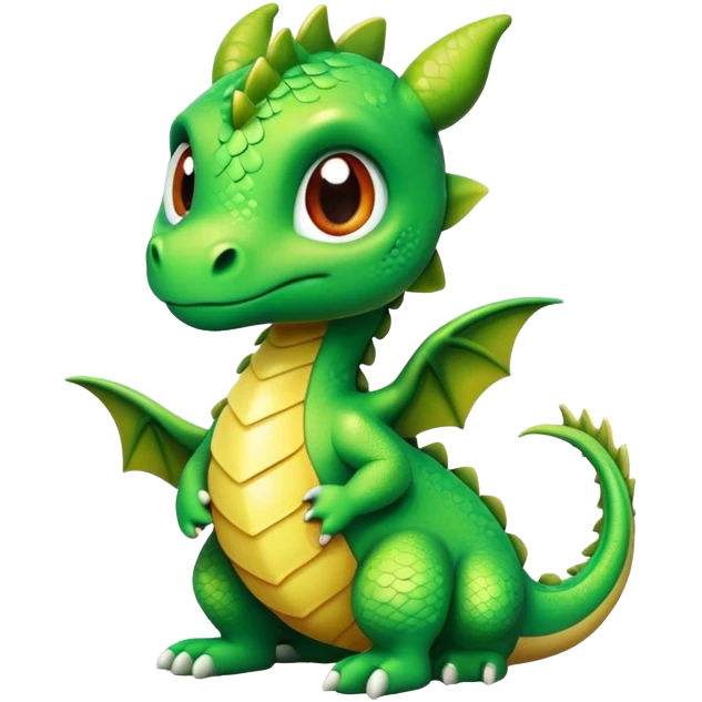 Baby dragon emoji