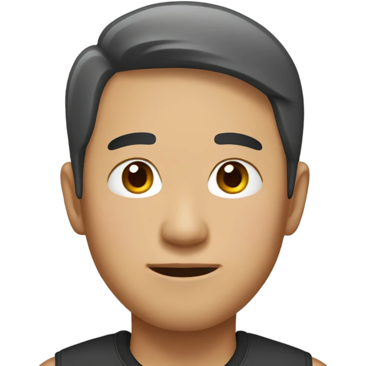 short asian man emoji