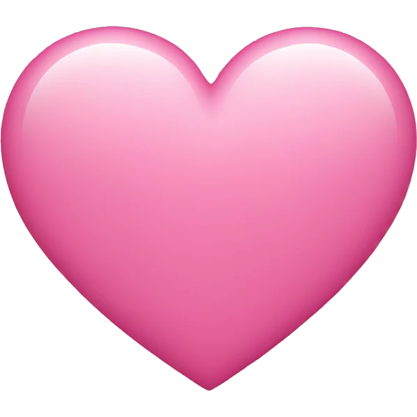 pink heart  emoji