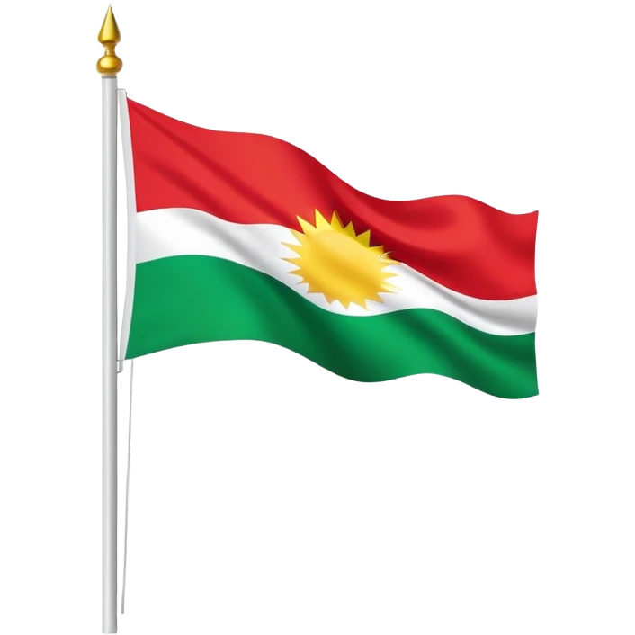 Kurdstan flag emoji