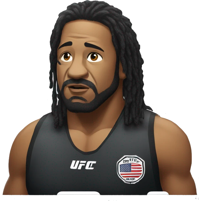 ufc referee herb dean shrugging emoji