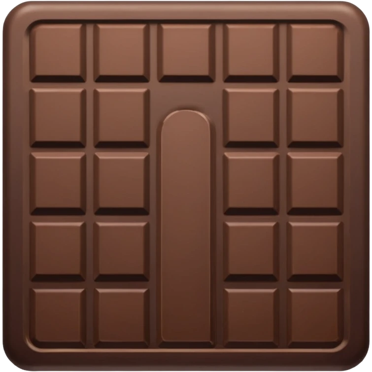 Chocolate  emoji