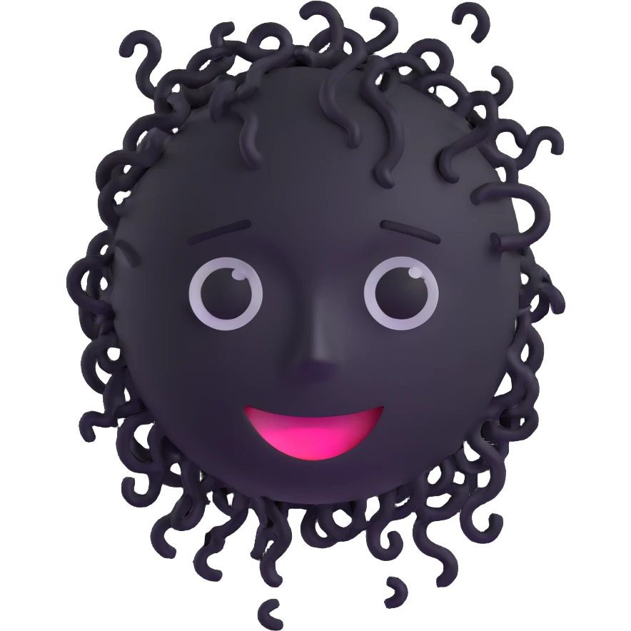 sweating face with code symbols and curly braces floating around emoji