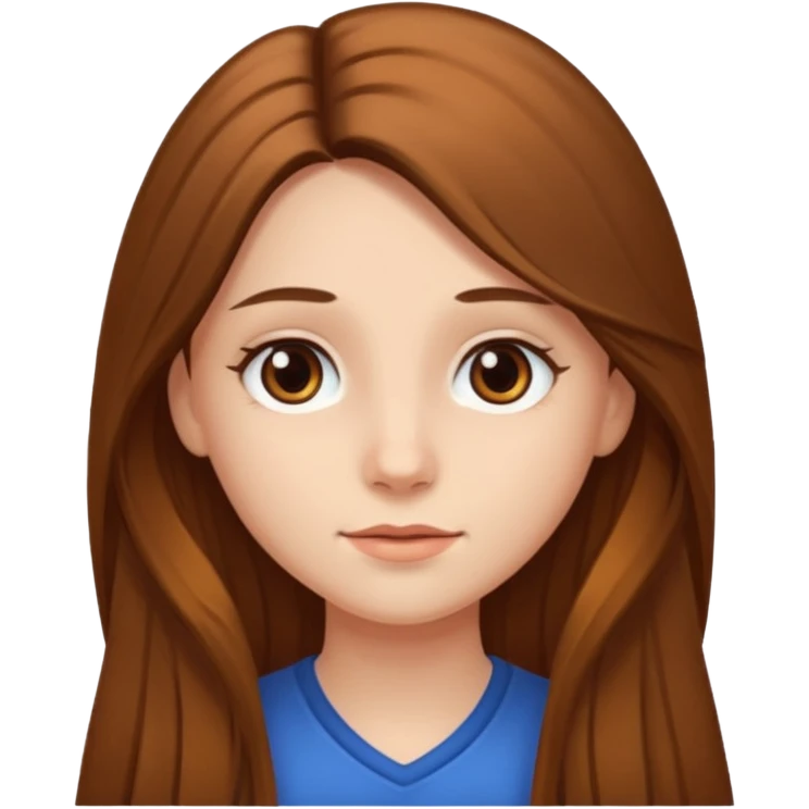 pretty long hair girl emoji