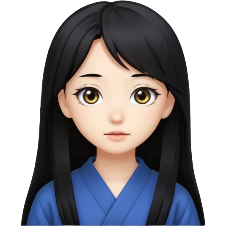 Japanese anime girl emoji