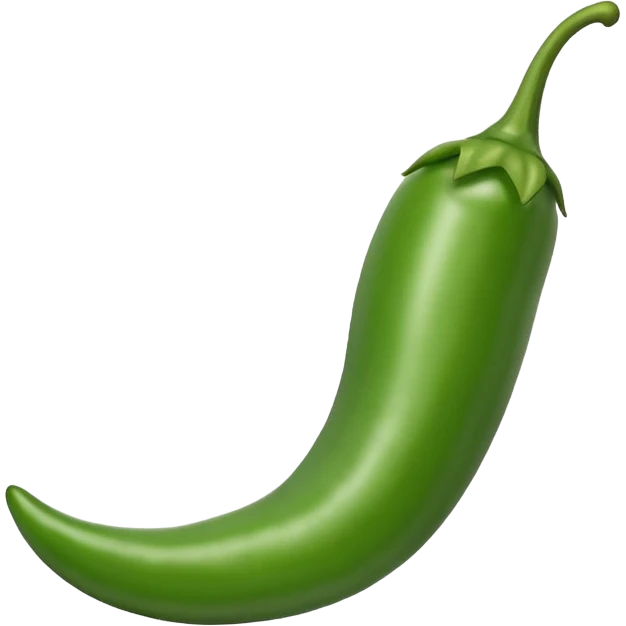 green chilli emoji
