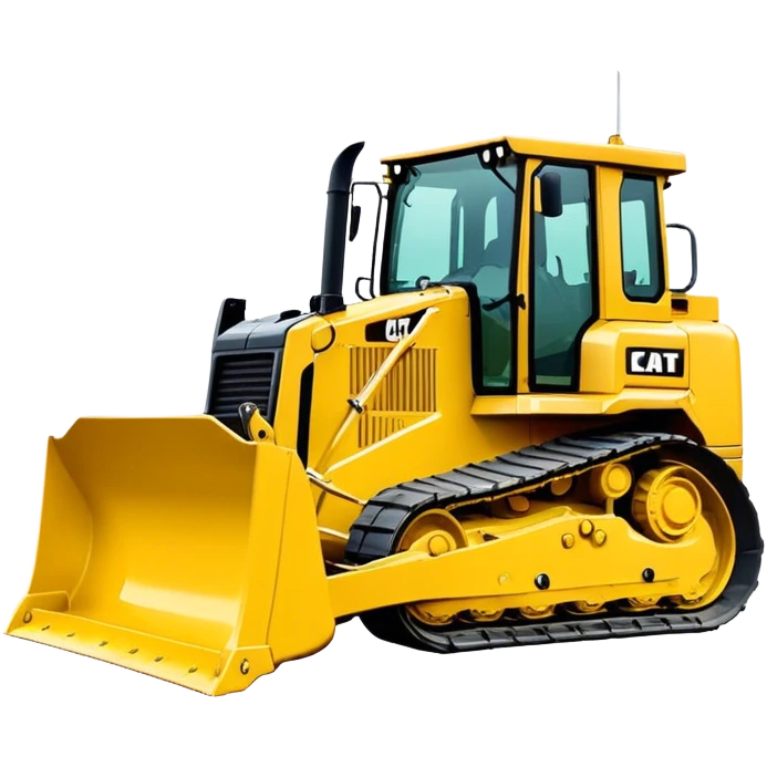 Bulldozer - CAT D6T (Model Year: 2021) (Iconic colour: Yellow) emoji