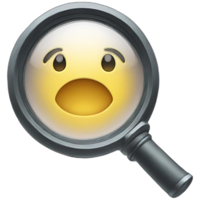 magical-search-magnifier emoji