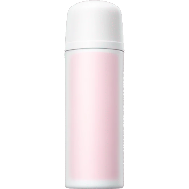 light pink spray deodorant with a white cap emoji