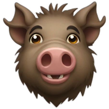 Boar emoji
