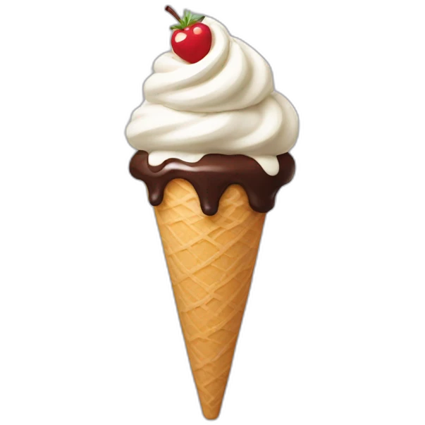 ice cream sundae emoji