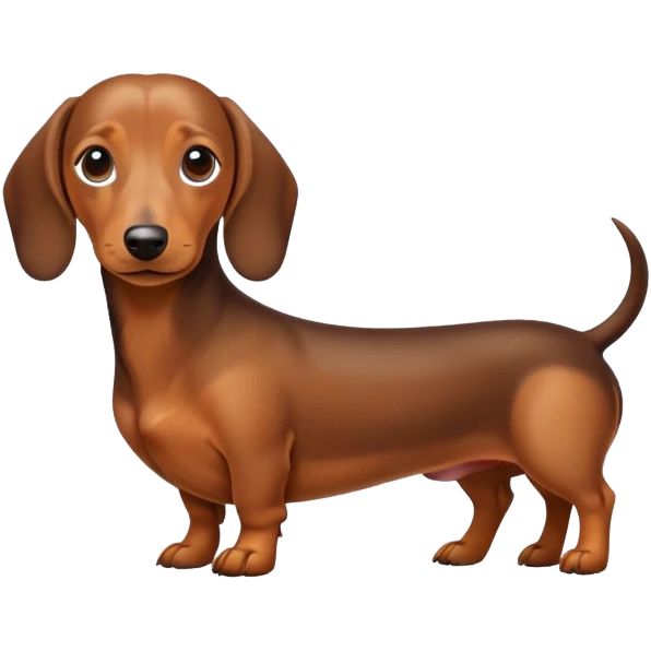 Daschound emoji