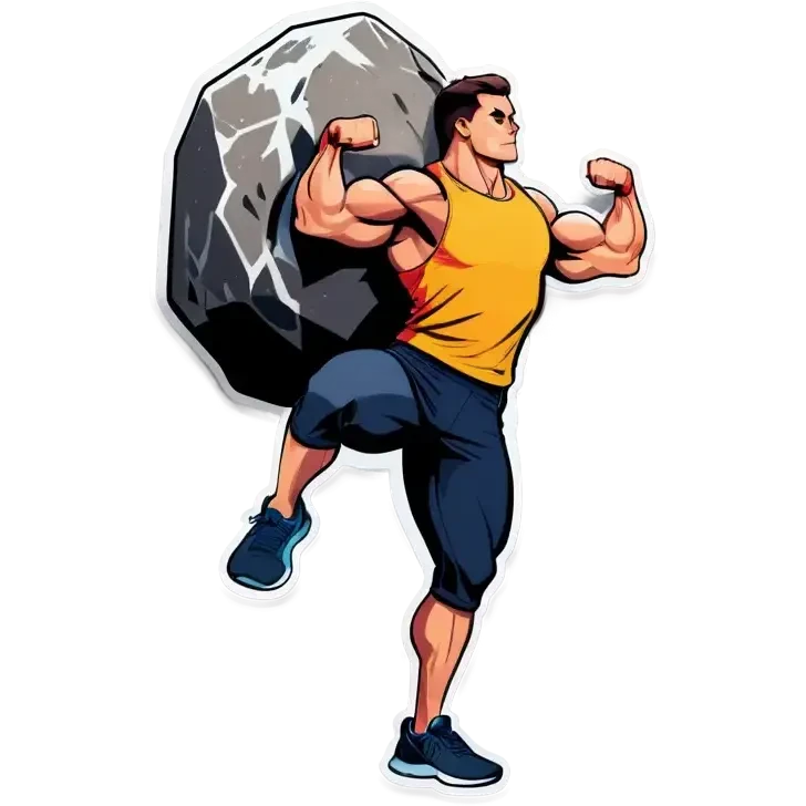 Boulder Lifting emoji