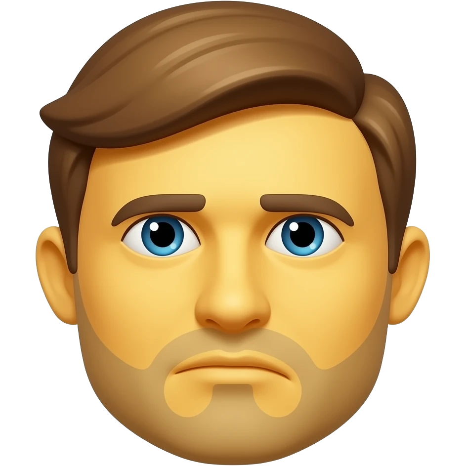 Yellow emoji troublesome emoji