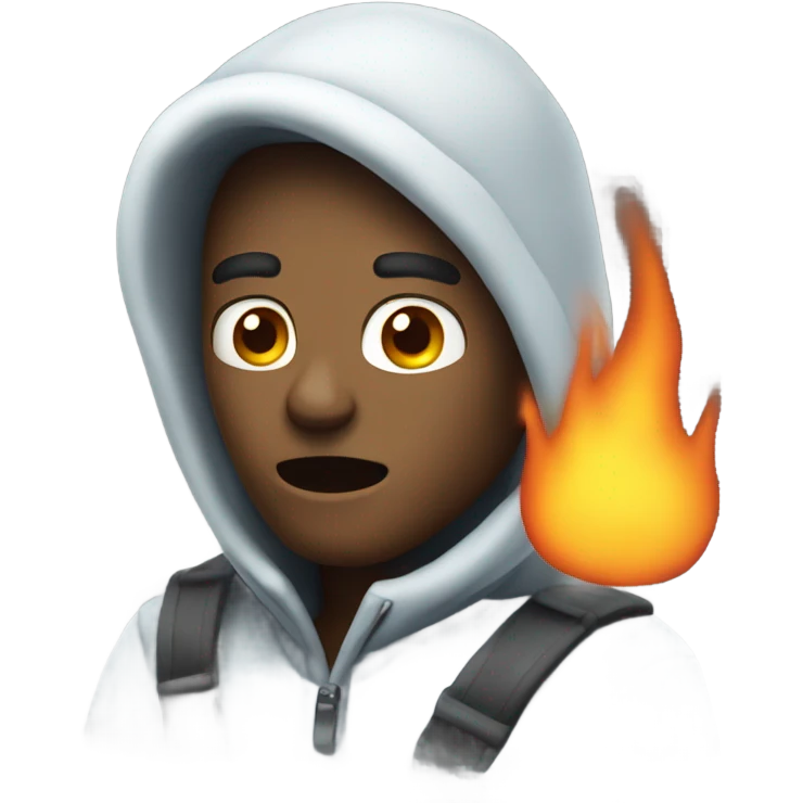 Cold burning  emoji
