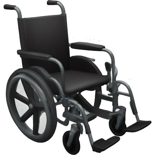 black Wheelchair emoji
