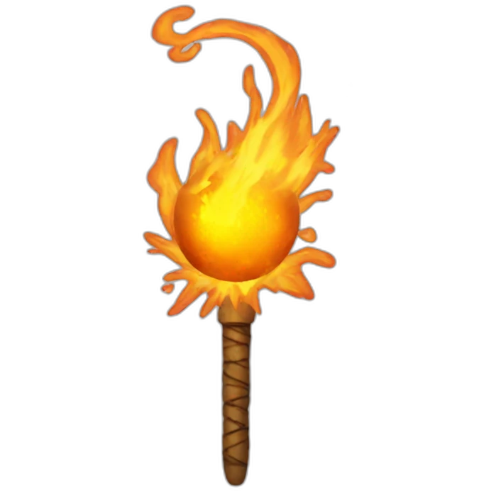 wand fireball emoji