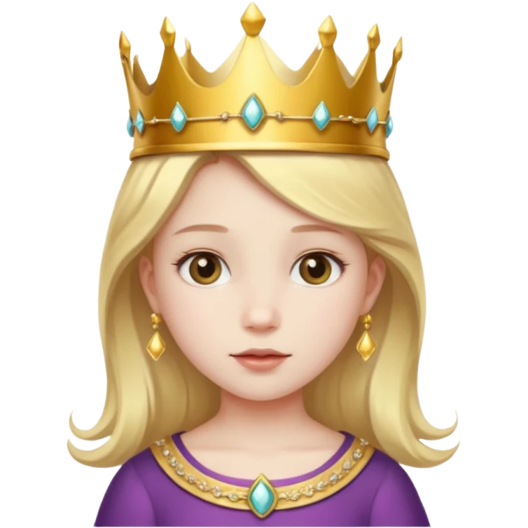 royal girl child emoji
